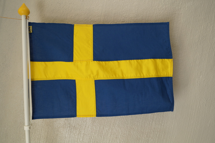 Svenska flaggan Tidaflag. A153