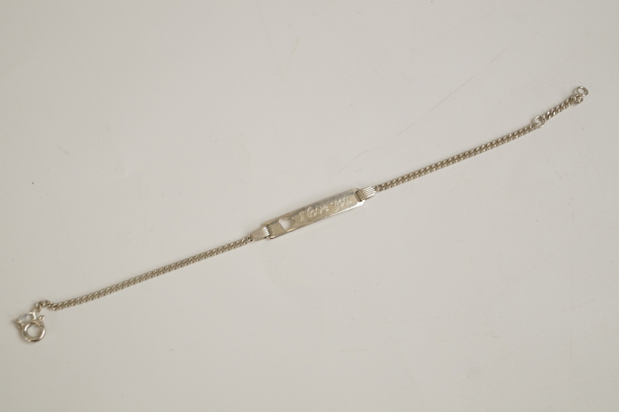 Silverarmband 3,4gr. A196