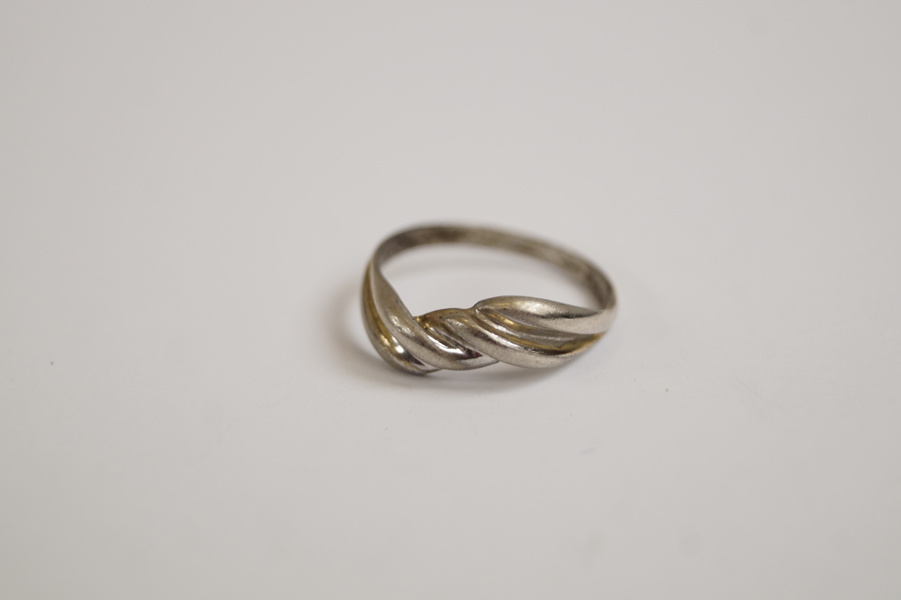 Ring silver, A355