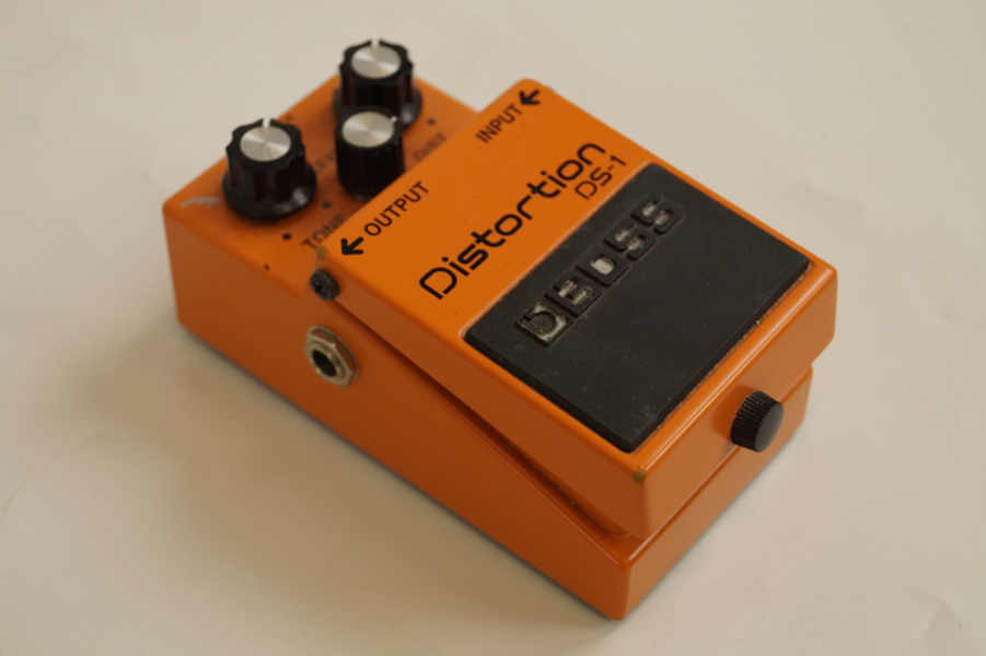 Boss DS-1 distortion pedal. A68