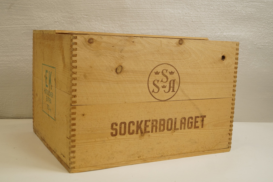 Sockerbolaget sockerlåda. B113