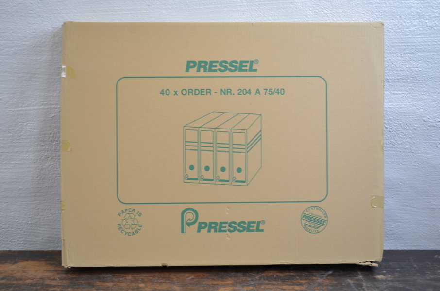 Pressel A 75/40 arkivsystem. B314/2