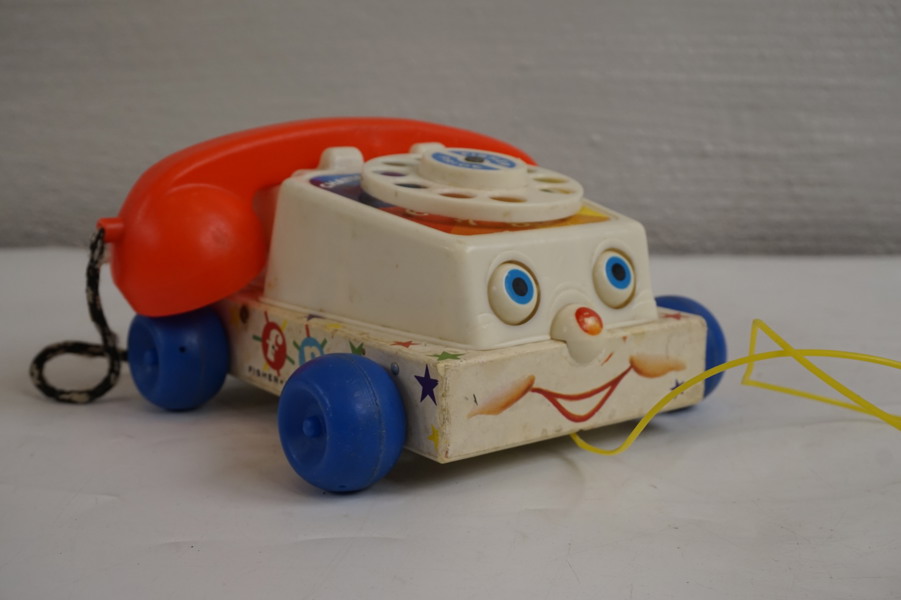 Fisher Price retro chatter telefon. A387