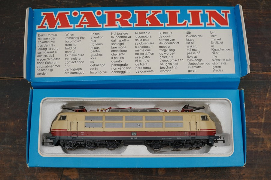 Märklin 3054 Ellok i låda. A173