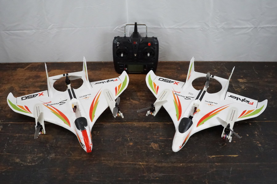 WLtoys X450 VTOL RC flygplan. BC89