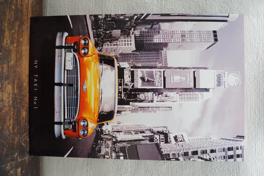 Tryck (New York Taxi No 1) 61x91cm. M29/