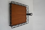 Bricka med handtag teak. A45
