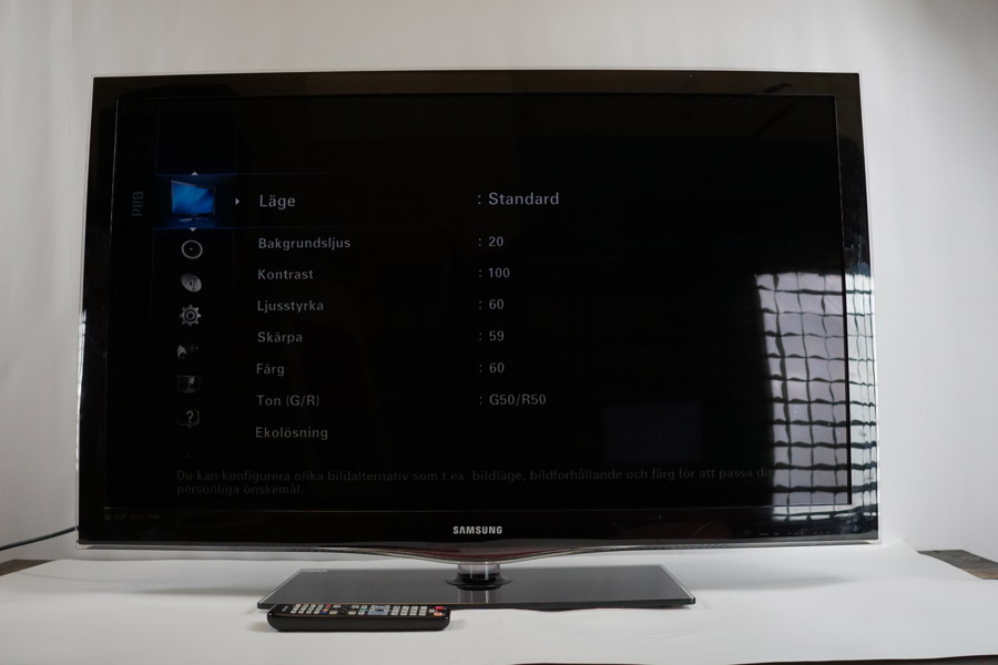 Samsung 46 tum TV. B143