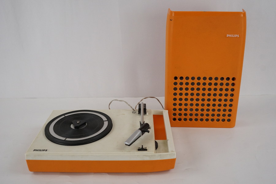 Retro Philips skivspelare. A141