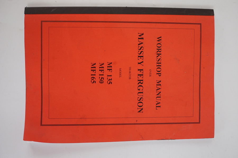 Massey Ferguson Workshop Manual. A151