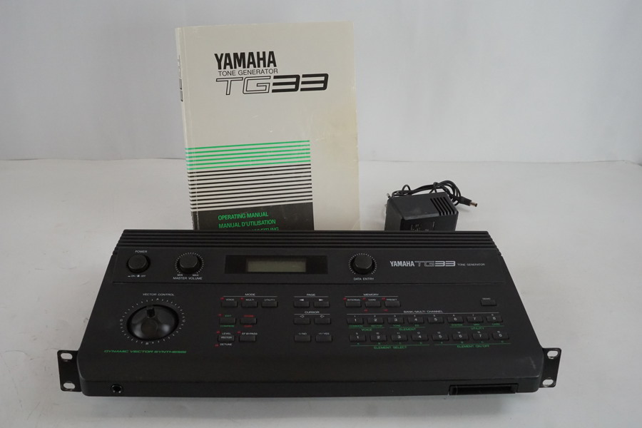 Yamaha TG33 digital synthesizer. Bc250