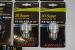 16st Award 12V C5W och 12V P21W lampor. D110