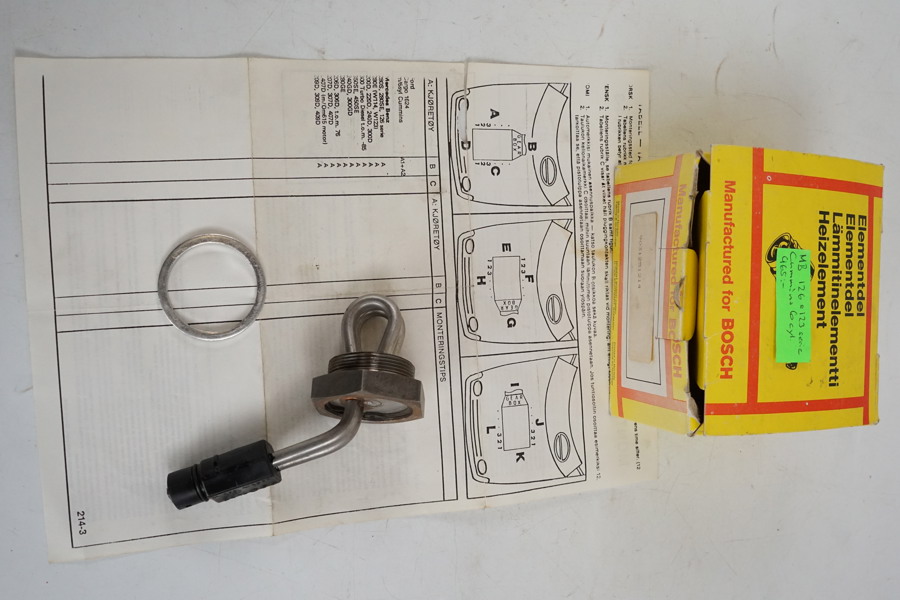 Bosch motorvärmarelement. D156