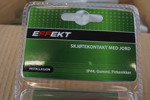 6st Effekt skarvuttag med jord. D11