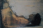 Christian Björn Larsen tryck (Flicka i Tankar) 50x62cm. M3