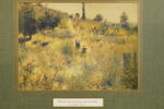 Tryck Chemin montant dans hautes herbes August Renoir. M32