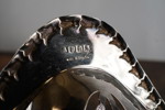 Serveringsfat med hantag nysilver. A20