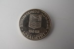 4st 150kr Silver lokalmynt Strömsund Jätten Jorm 40gram. A285