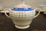 British Anchor Porslin kafé kopp och fatt mm. G151