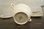 British Anchor Porslin kafé kopp och fatt mm. G151