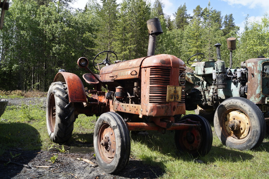 Veterantraktor Volvo T21. B142