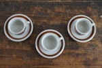 3st Ulla Procope Arabia Anemone koppar med fat. G169