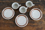 3st Ulla Procope Arabia Anemone koppar med fat. G169