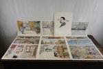 Carl Larsson samlingsmapp 12st reproduktioner. A276