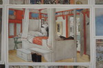 Carl Larsson samlingsmapp 12st reproduktioner. A276