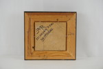 Ed Meyer Ryff monogramsignerad målning på duk 29,5x27,5cm. M20