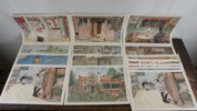15st Carl Larsson reproduktioner. A277/