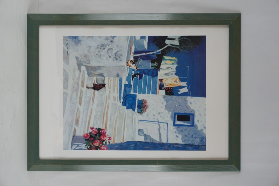 Tryck (Grekland) 58x78cm. M28
