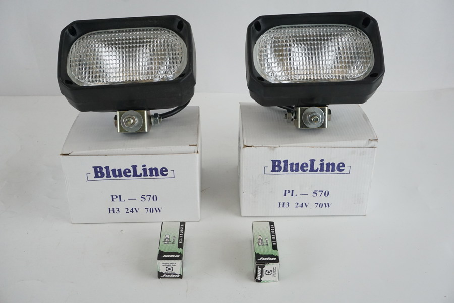 2st Extraljus/arbetslampor Blueline PL570. A23