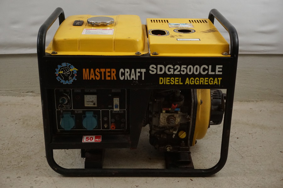 Master Craft SDG2500CLE generator. B93