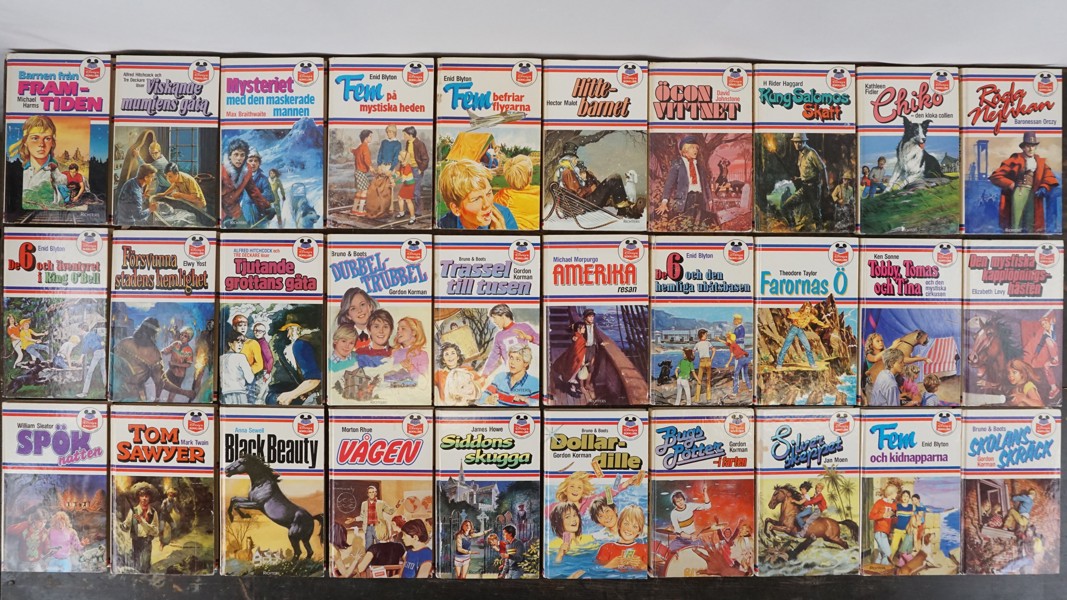 Böcker Enid Blyton Gordon Korman m.m. BC94