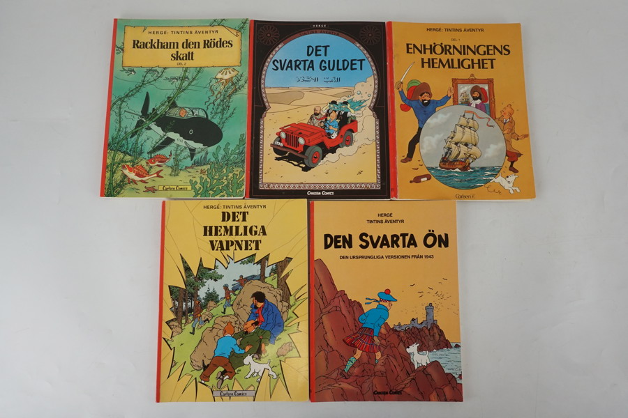 5st Tintin seriealbum. A83