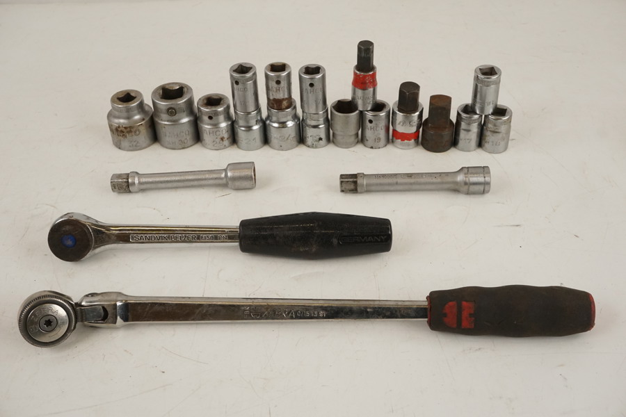 Hylsor spärrskaft Sandvik Belzer m.m. D46