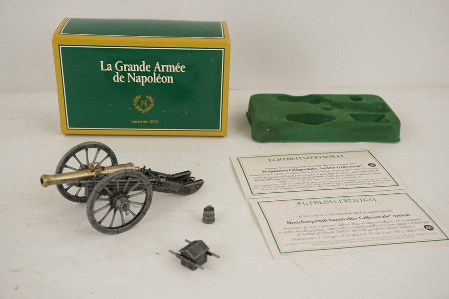 La Grande Armée de Napoléon Austerlitz 1805 kanon. A148
