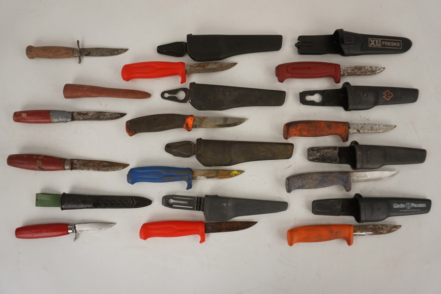Diverse moraknivar Hultafors m.m. D69