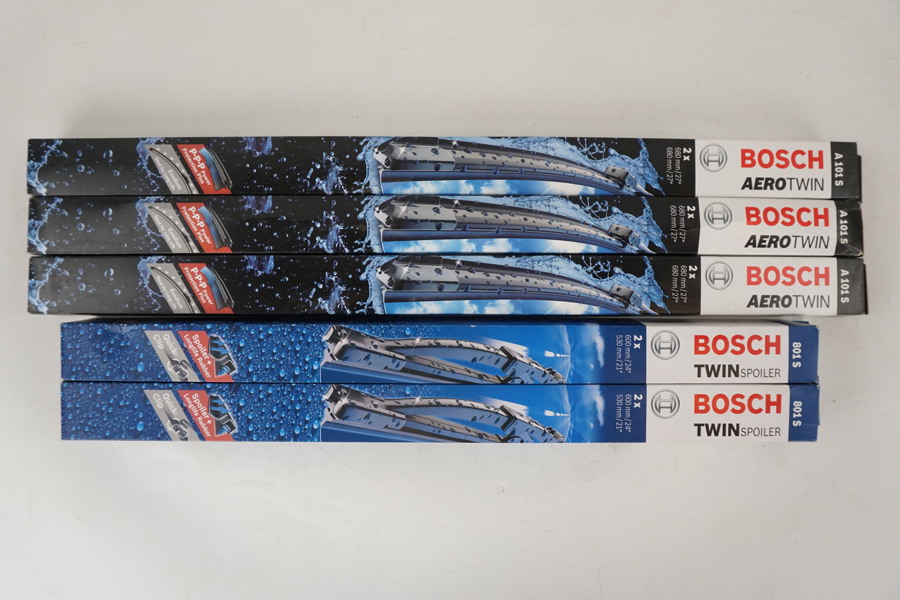 5st Bosch Aerotwin Twinspoiler torkarblad. D57