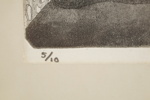 Bertil Nordström Skogen avverkas Etsning 5/10. M22 (5)/