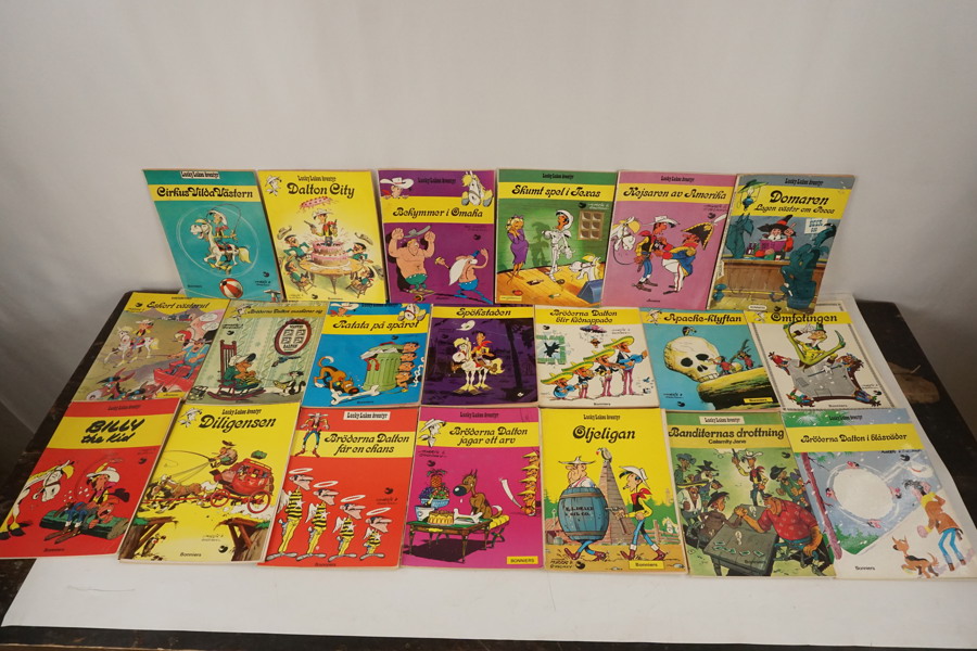 20st Lucky Lukes Äventyr seriemagasin. A159