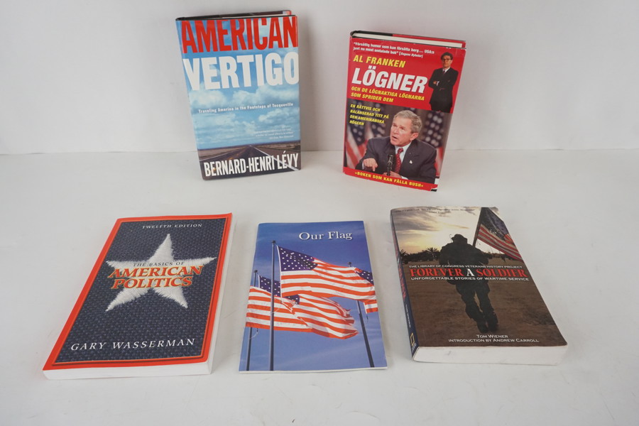 5st Böcker Amerika, Tom Wiener m.m. A96