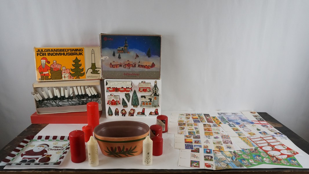 Julgransbelysning julklappsetiketter m.m. BC198/