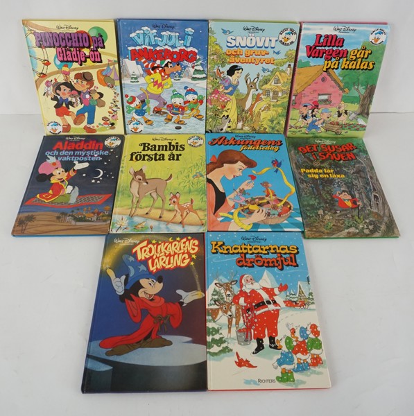 10st Böcker Walt Disney. A96