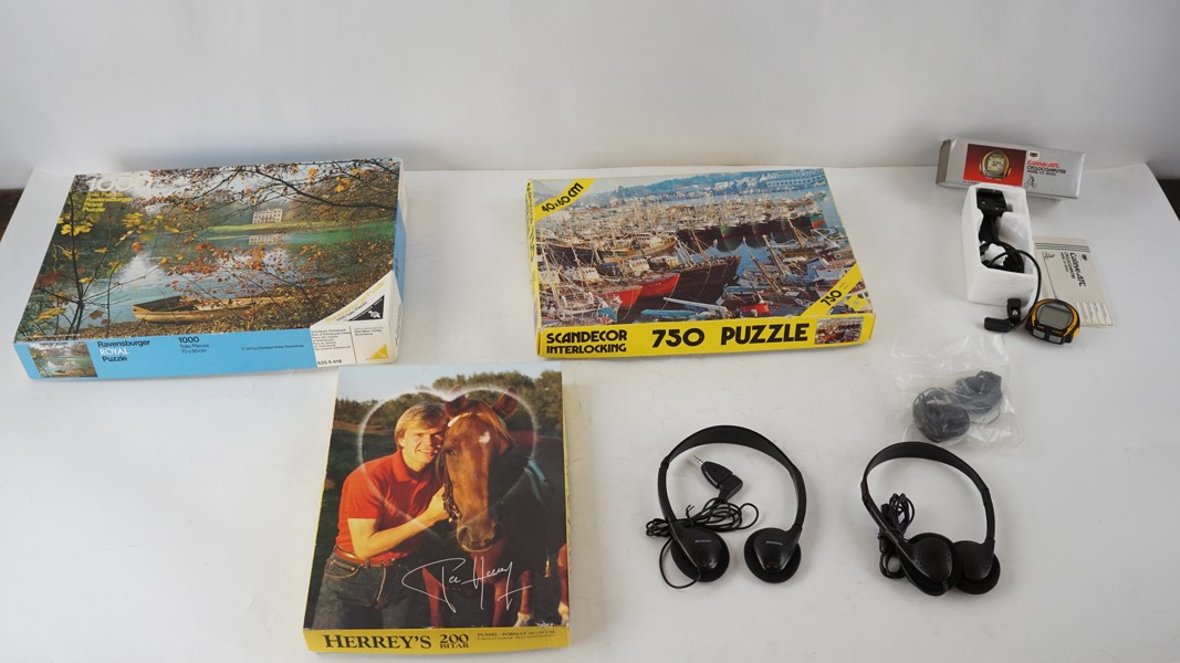 Pussel Ravensburger hörlurar m.m. BC220/