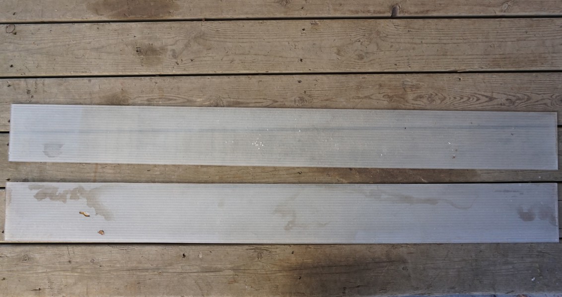 2st glasskivor. B428/