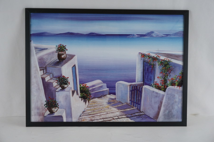 Tryck (Grekland) 73x53cm. M27/