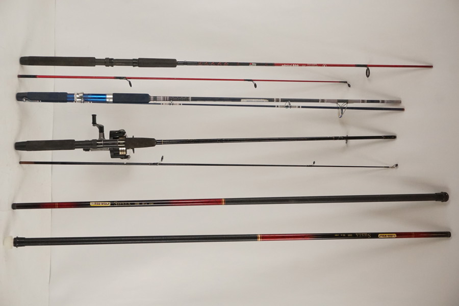 4st Fiskespö Admiral 500mm och 1st rulle. A215