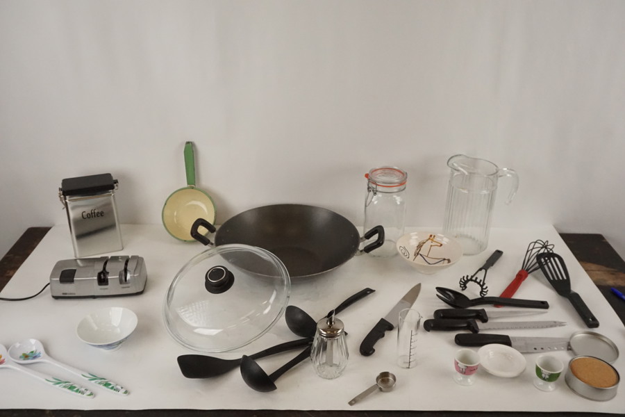 Skopa Kockums 14cm och knivslipare OBH Nordica mm. Bc421 